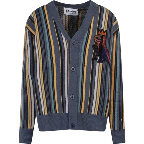 Cardigan , male, Sizes: M - Études - Modalova