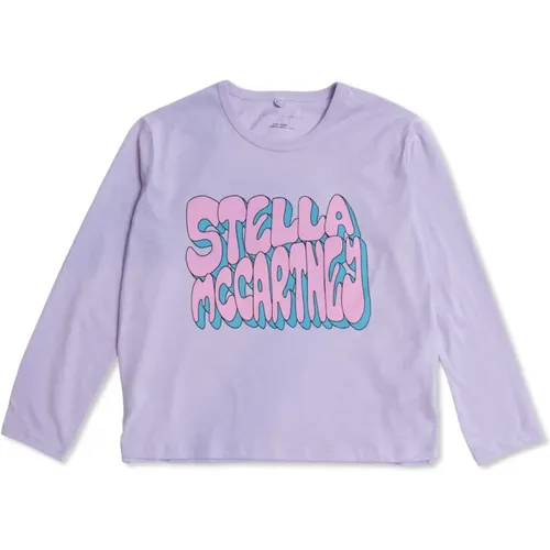 Kinder T-Shirt mit Druck - Stella Mccartney - Modalova