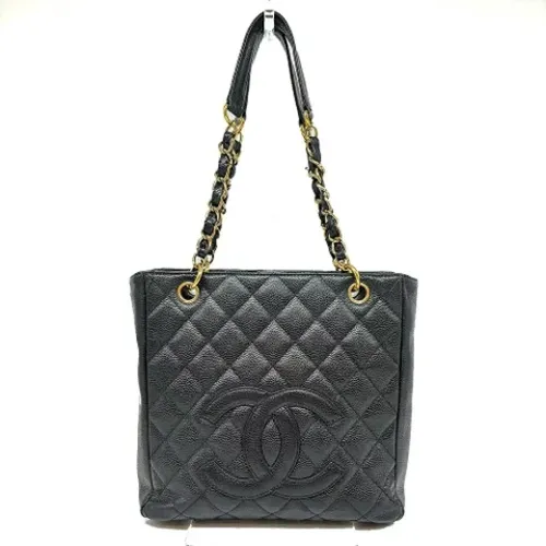 Pre-owned Tote Bags, female, , Size: ONE SIZE Pre-owned Leather chanel-bags - Chanel Vintage - Modalova