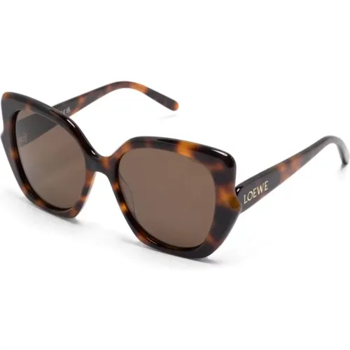 Lw40133I 52E Sonnenbrillen , Damen, Größe: 55 MM - Loewe - Modalova