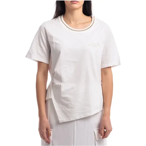 Stylish T-shirt for Men and Women , female, Sizes: L, M - Liu Jo - Modalova