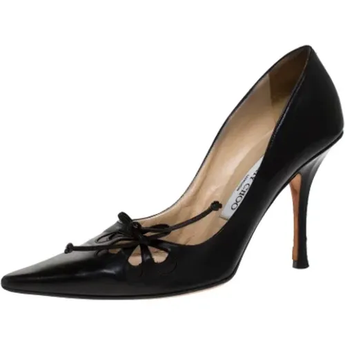 Pre-owned Pumps, female, , Size: 7 1/2 US Pre-owned Leather heels - Jimmy Choo Pre-owned - Modalova