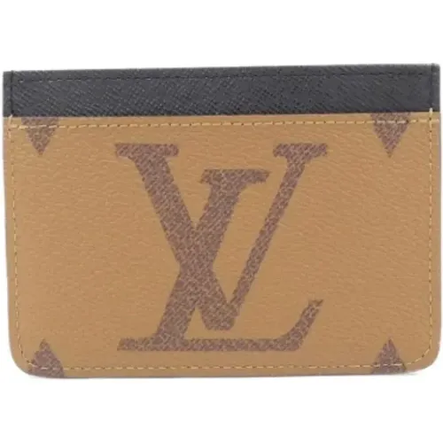 Pre-owned Wallets, female, , Size: ONE SIZE Pre-owned Canvas wallets - Louis Vuitton Vintage - Modalova