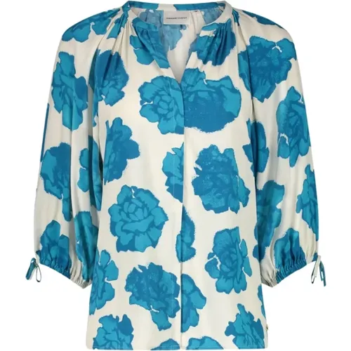 Madame De Print Bluse , Damen, Größe: M - Fabienne Chapot - Modalova