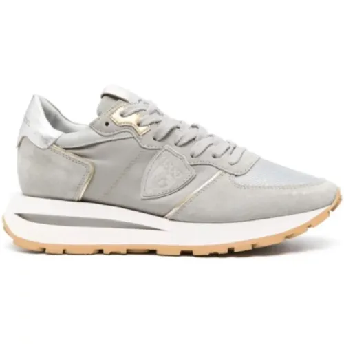 Leder Tropez Sneakers für Frauen , Herren, Größe: 38 EU - Philippe Model - Modalova