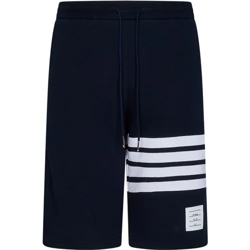 Casual Shorts, male, , Size: M Loopback Shorts Ss23 - Thom Browne - Modalova