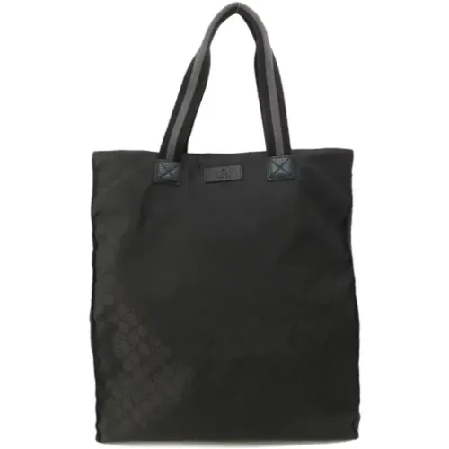 Pre-owned Tote Bags, female, , Size: ONE SIZE Pre-owned Nylon gucci-bags - Gucci Vintage - Modalova