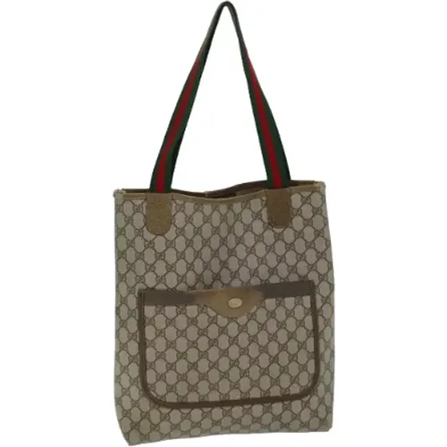 Pre-owned Tote Bags, female, , Size: ONE SIZE Pre-owned Leather totes - Gucci Vintage - Modalova