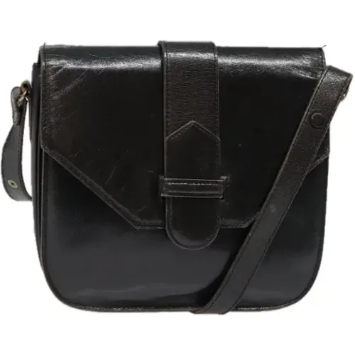 Pre-owned Cross Body Bags, female, , Size: ONE SIZE Pre-owned Leather shoulder-bags - Saint Laurent Vintage - Modalova