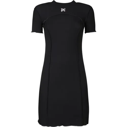 Embroidered Dress , female, Sizes: S, XS, M - Palm Angels - Modalova