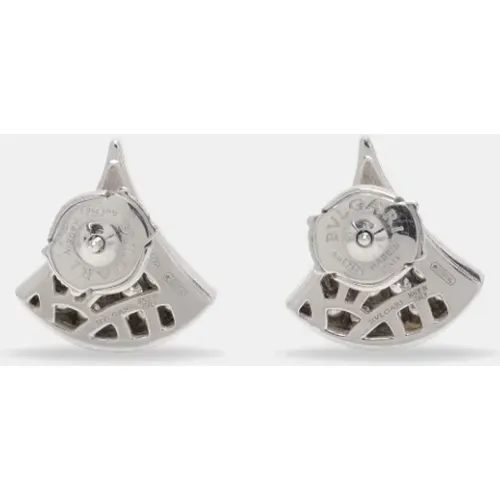 Pre-owned Metal earrings , female, Sizes: ONE SIZE - Bvlgari Vintage - Modalova