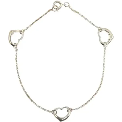 Pre-owned Jewellery, female, , Size: ONE SIZE Pre-owned Silver necklaces - Tiffany & Co. Pre-owned - Modalova