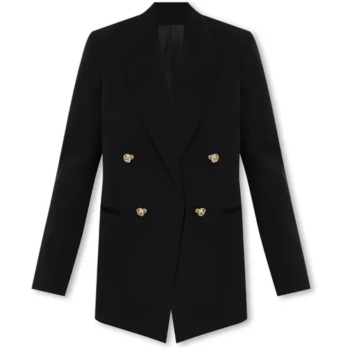 Blazers, female, , Size: M Double-breasted blazer - Lanvin - Modalova