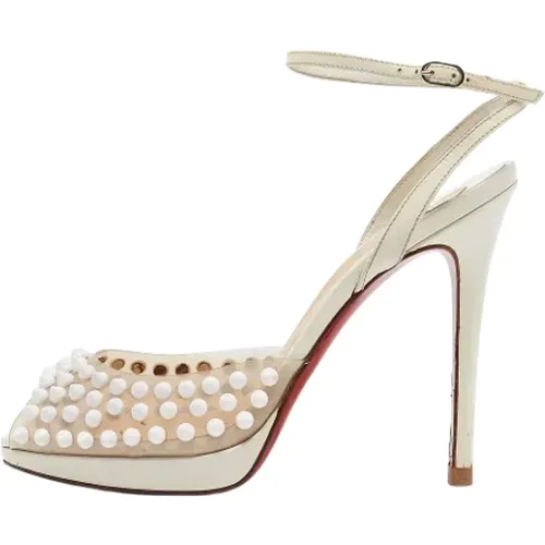 Pre-owned Sandals, female, , Size: 6 US Pre-owned Leather heels - Christian Louboutin Pre-owned - Modalova