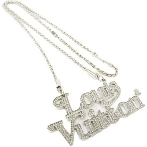 Pre-owned Jewellery, female, , Size: ONE SIZE Pre-owned Metal necklaces - Louis Vuitton Vintage - Modalova