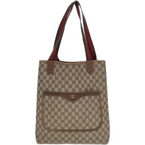 Pre-owned Tote Bags, female, , Size: ONE SIZE Pre-owned Fabric gucci-bags - Gucci Vintage - Modalova