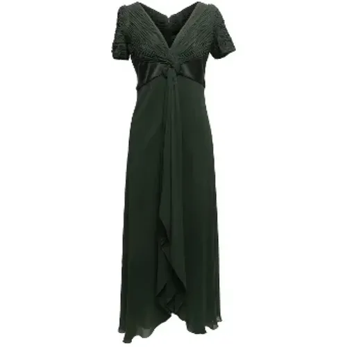 Pre-owned Silk dresses , female, Sizes: M - Valentino Vintage - Modalova