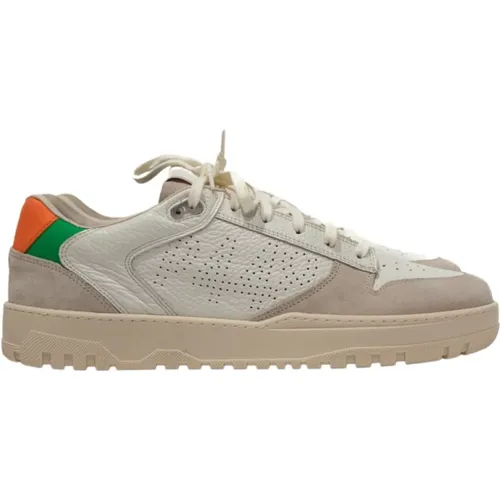 Retro Low-Top Basketball Sneakers - P448 - Modalova