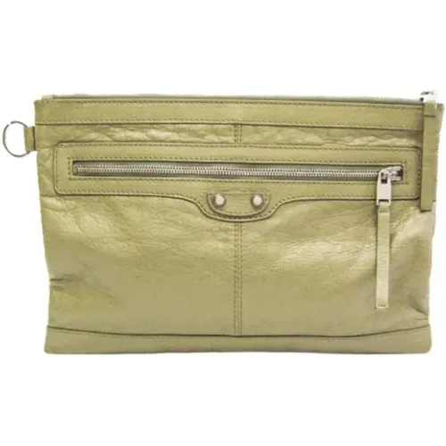 Pre-owned Clutches, female, , Size: ONE SIZE Pre-owned Leather balenciaga-bags - Balenciaga Vintage - Modalova