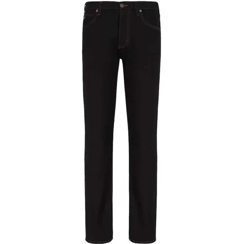 Darkavy Slim-fit Jeans , male, Sizes: W36 L32, W34 L32, W36 L30 - Emporio Armani - Modalova