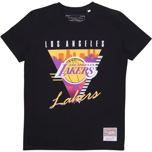 T-Shirts, male, , Size: S NBA Final Seconds Tee - Mitchell & Ness - Modalova