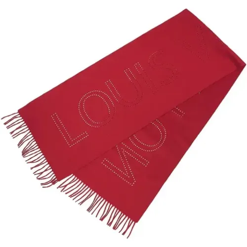 Pre-owned Scarves, female, , Size: ONE SIZE Pre-owned Cashmere scarves - Louis Vuitton Vintage - Modalova