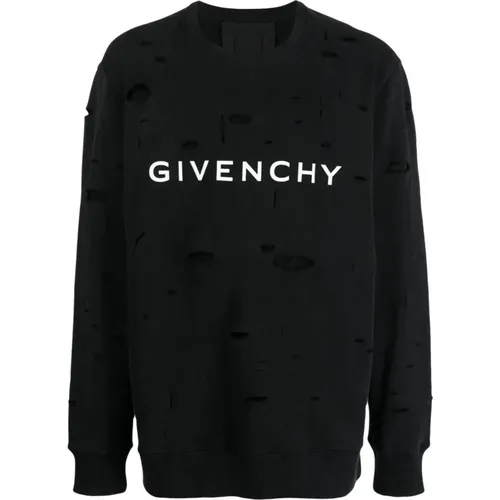 Aw23 Men`s Sweatshirt , male, Sizes: M - Givenchy - Modalova