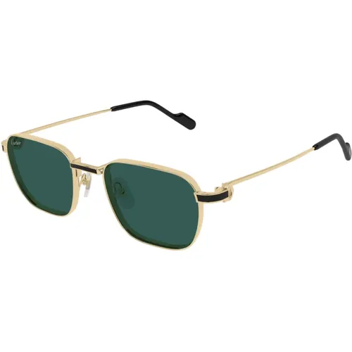 Sunglasses, male, , Size: 54 MM Ct0497S 008 Sunglasses - Cartier - Modalova