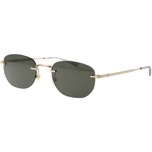 Sunglasses, male, , Size: 53 MM Stylish Sunglasses for a Sunny Day - Montblanc - Modalova