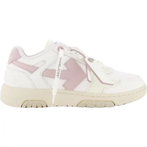 Slim Out Of Office Weiß/Rosa Off - Off White - Modalova