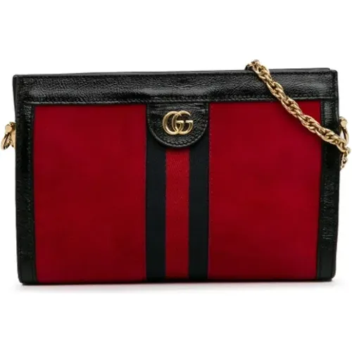 Pre-owned Suede crossbody-bags , female, Sizes: ONE SIZE - Gucci Vintage - Modalova