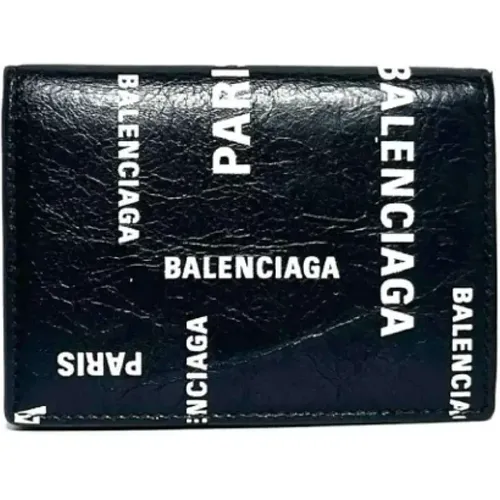 Pre-owned Wallets, female, , Size: ONE SIZE Pre-owned Leather wallets - Balenciaga Vintage - Modalova