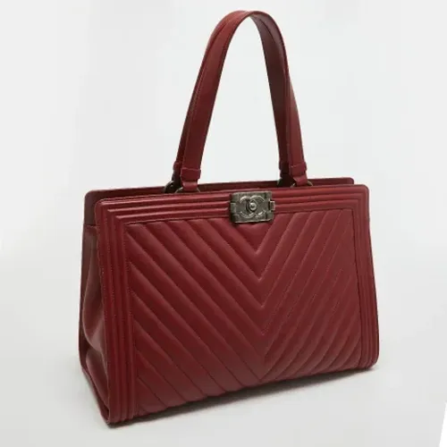 Pre-owned Leder totes - Chanel Vintage - Modalova