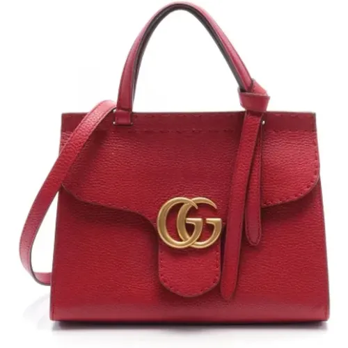 Pre-owned Handbags, female, , Size: ONE SIZE Pre-owned Leather gucci-bags - Gucci Vintage - Modalova