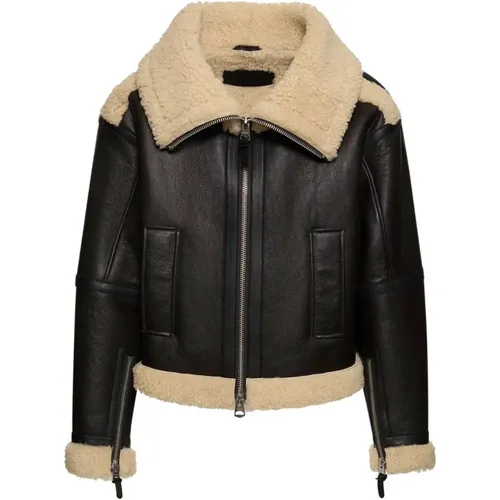 Shearling Jacket , male, Sizes: L - Mackage - Modalova