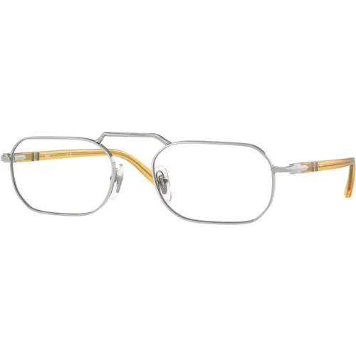 Stilvolle Brille in Blauer Farbe , unisex, Größe: 53 MM - Persol - Modalova