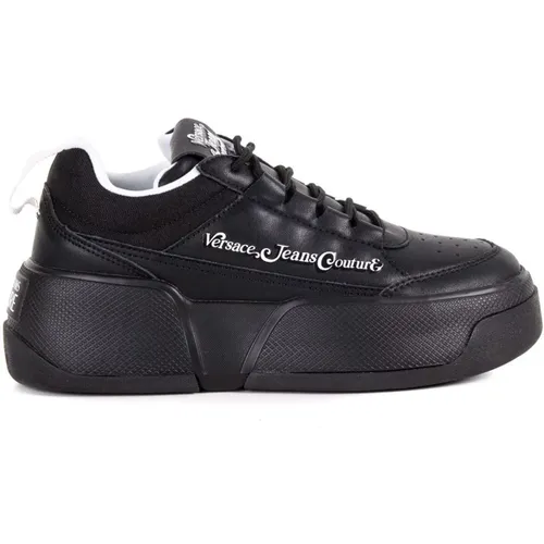 Schwarze Sneakers - Versace Jeans Couture - Modalova