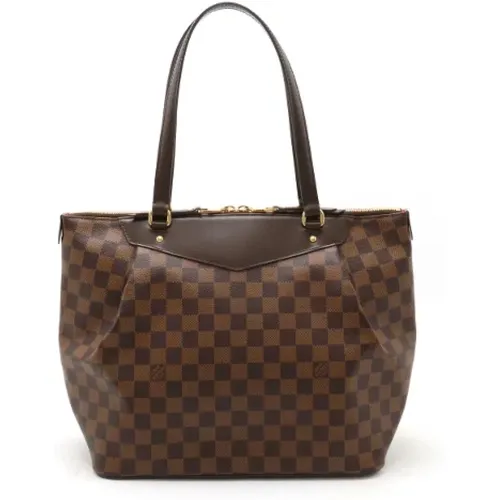 Pre-owned Tote Bags, female, , Size: ONE SIZE Pre-owned Canvas shoulder-bags - Louis Vuitton Vintage - Modalova