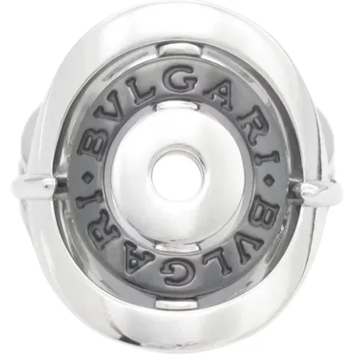 Pre-owned Metal rings , female, Sizes: ONE SIZE - Bvlgari Vintage - Modalova