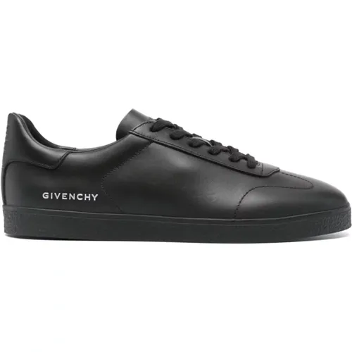 Sneakers, male, , Size: 8 US Leather Low Top Sneakers - Givenchy - Modalova