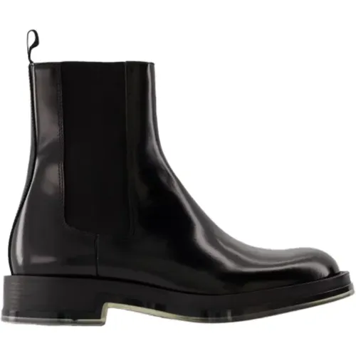 Leather boots , female, Sizes: 6 UK, 11 UK, 7 UK, 9 UK - alexander mcqueen - Modalova