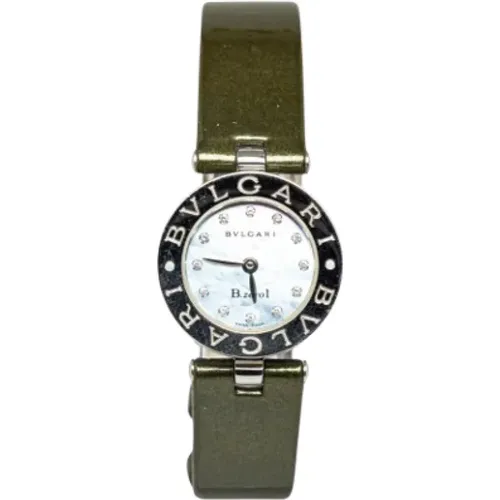 Pre-owned Watches, female, , Size: ONE SIZE Pre-owned Stainless Steel watches - Bvlgari Vintage - Modalova