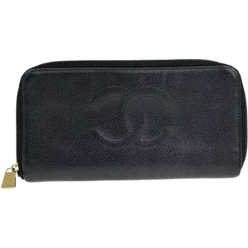 Pre-owned Leather wallets , female, Sizes: ONE SIZE - Chanel Vintage - Modalova