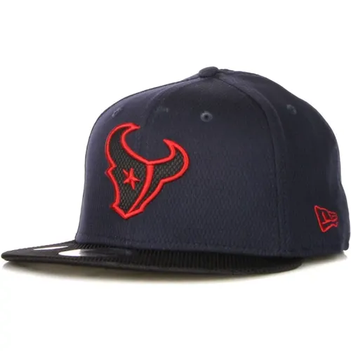 Caps, unisex, , Size: S/M Houston Texans Flat Visor Cap Black - new era - Modalova