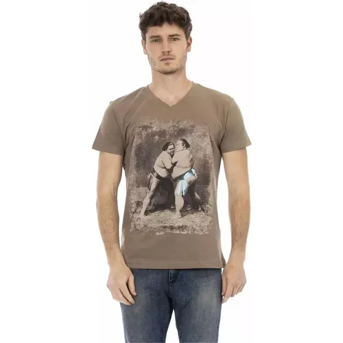 T-Shirts , Herren, Größe: S - Trussardi - Modalova