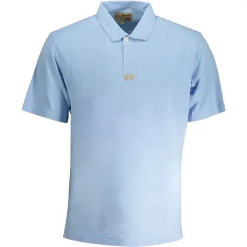 Polo Shirt Kurzarm Blau Herren - LA MARTINA - Modalova