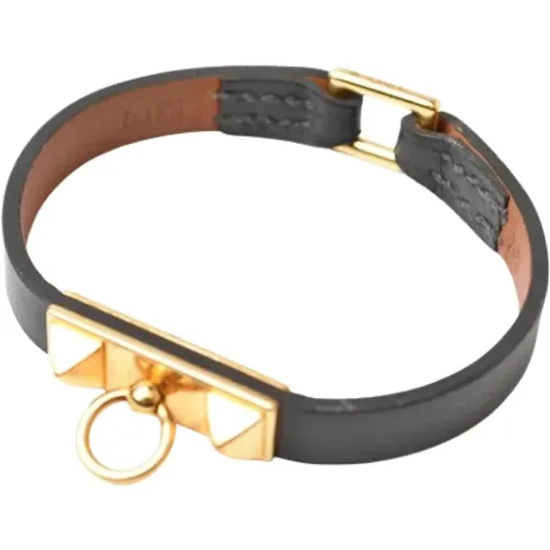 Pre-owned Jewellery, female, , Size: ONE SIZE Pre-owned Leather bracelets - Hermès Vintage - Modalova