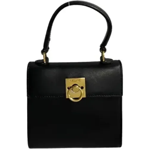 Pre-owned Mini Bags, female, , Size: ONE SIZE Pre-owned Leather celine-bags - Celine Vintage - Modalova