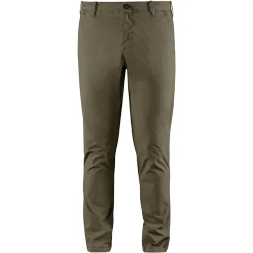 Chinos, male, , Size: W36 Stretch Poplin Chino Pants - BomBoogie - Modalova