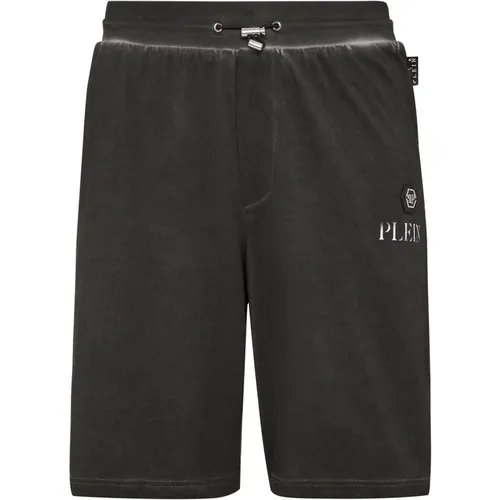 Casual Shorts, male, , Size: L Jogging Shorts Basic - Philipp Plein - Modalova